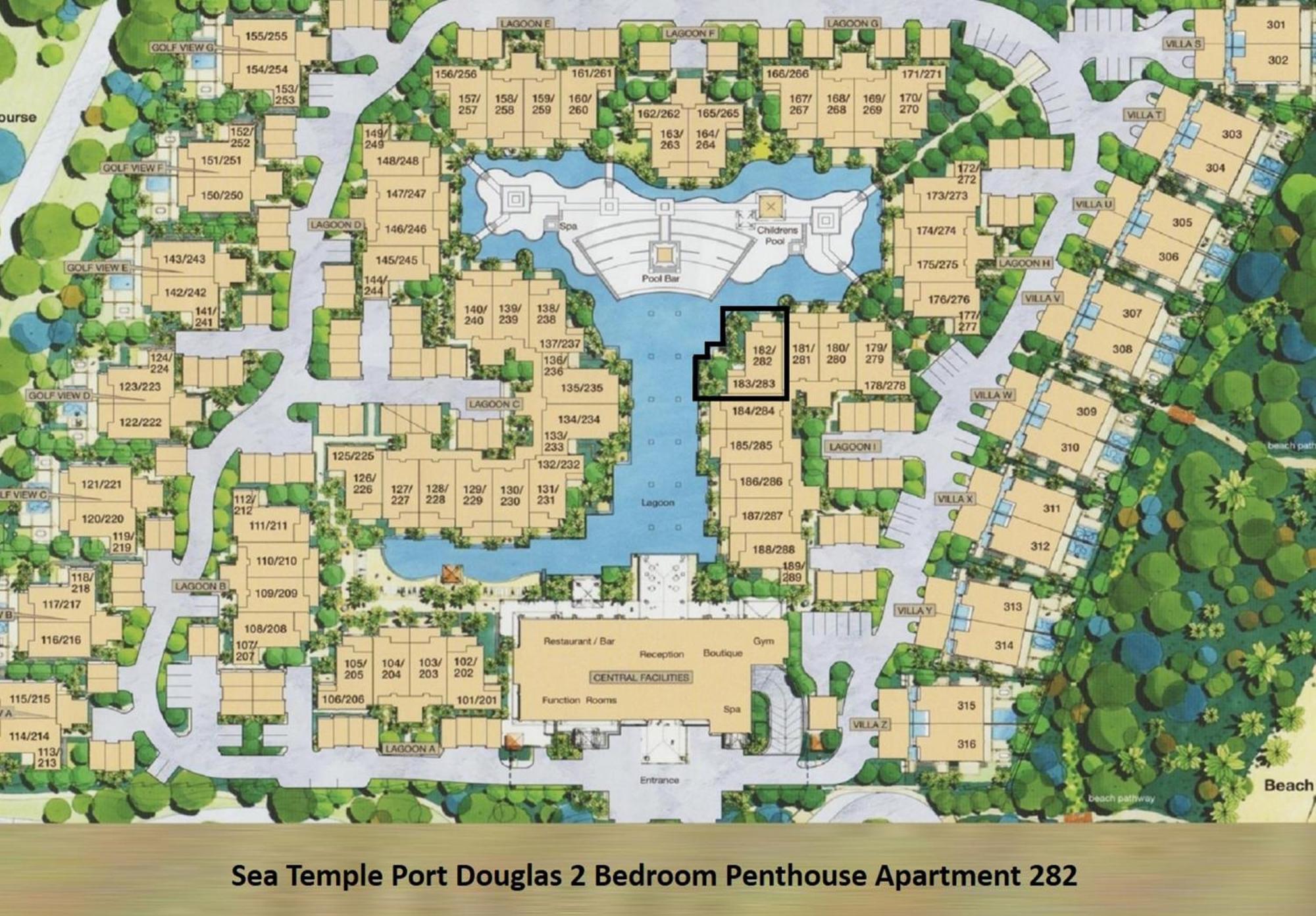 Luxury Apartments At Temple Resort And Spa פורט דוגלאס חדר תמונה
