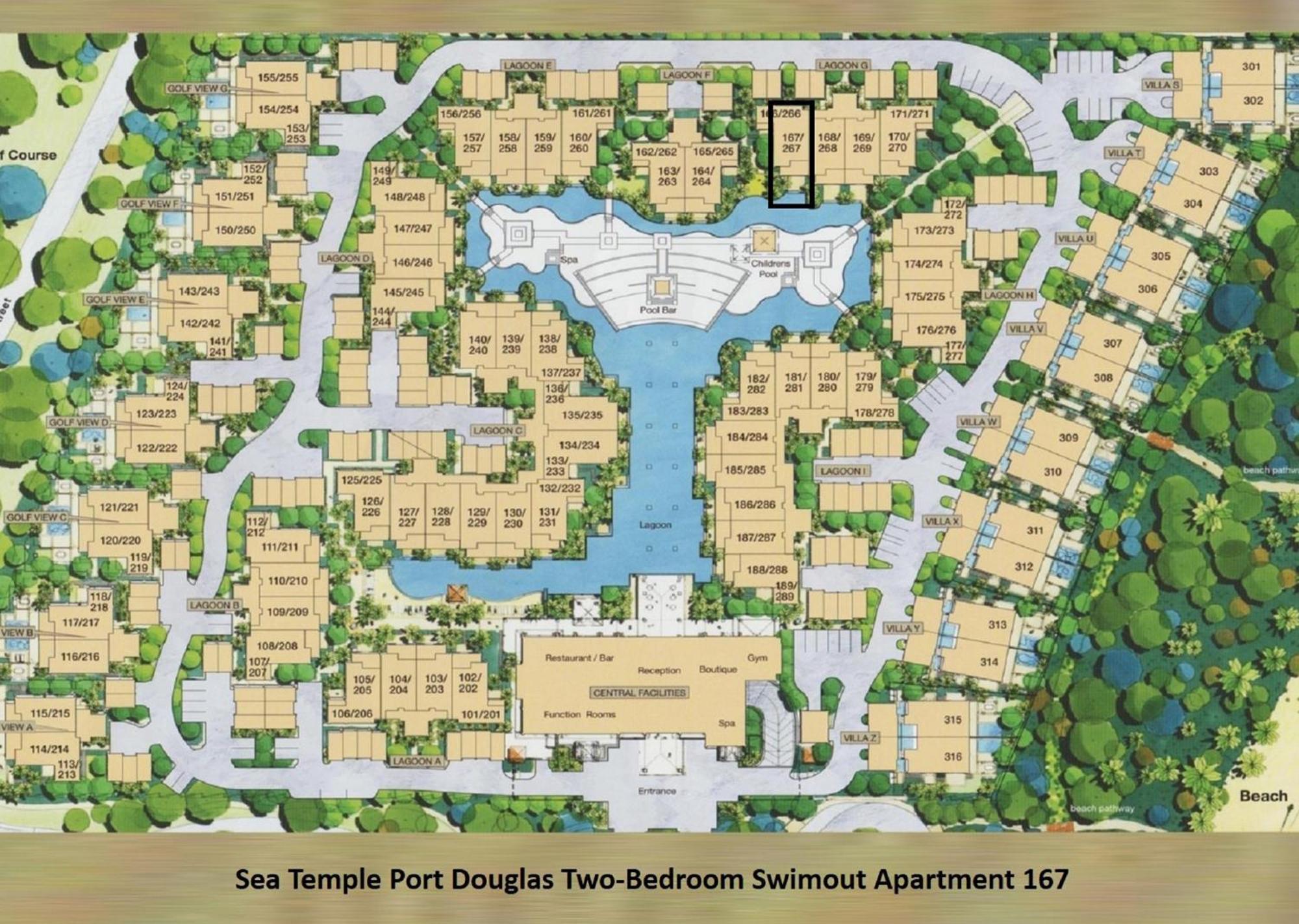 Luxury Apartments At Temple Resort And Spa פורט דוגלאס חדר תמונה